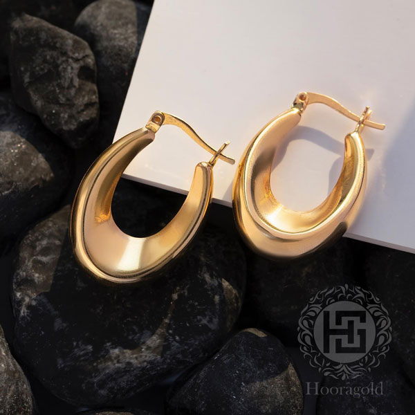گوشواره حلقه ای جدید طلا لیست قیمت گوشواره طلا حلقه ای گوشواره طلا اسپرت مدل گوشواره حلقه ای بزرگ گوشواره حلقه ای جدید بزرگ گوشواره طلا جدید