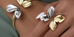 ست دستبند و انگشتر طلا اینستاگرام با طرح های جذاب و زیبا
