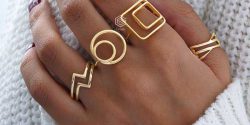 مدل انگشتر طلا ظریف + مجموعه انگشترهای دخترانه و ظریف طلا
