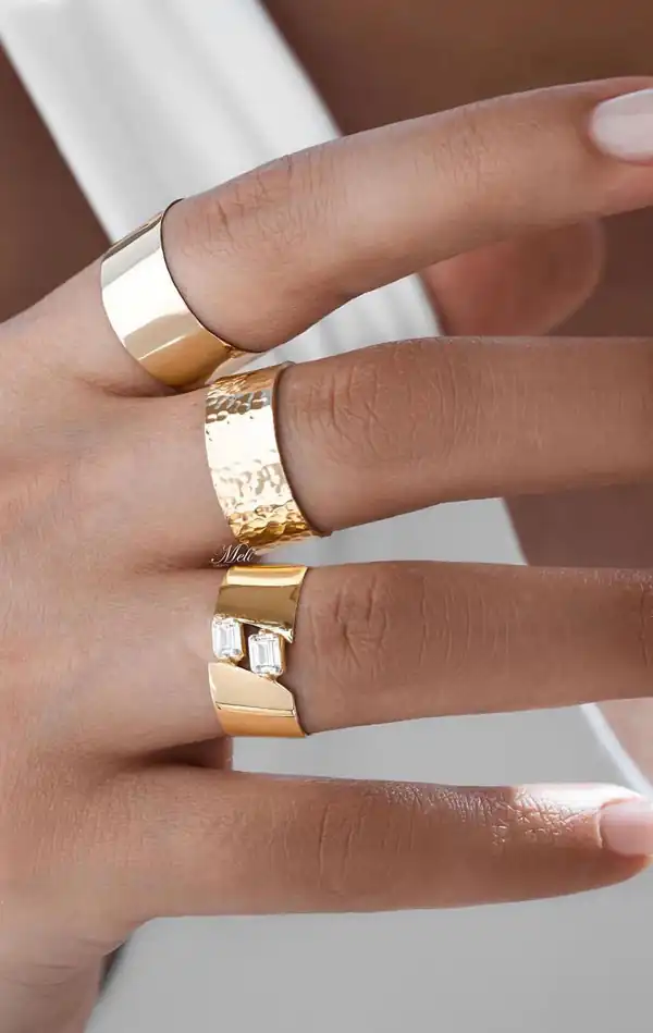 انگشتر طلا زنانه جدید مدل انگشتر طلا جدید انگشتر طلا زنانه بدون نگین انگشتر طلا ظریف انگشتر درشت طلا انگشتر فانتزی طلا