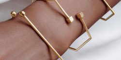 مدل دستبند طلا النگویی + جدیدترین مدل های دستبند النگویی