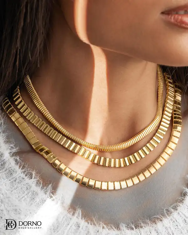گردنبند طلا زنانه سنگین جدیدترین مدل گردنبند طلا زنانه مدل گردنبند طلا ظریف  گردنبند طلا انواع گردنبند طلا زنانه گردنبند طلا بزرگ