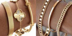مدل دستبند طلا زنانه + مجموعه جدیدترین دستبند طلا زنانه