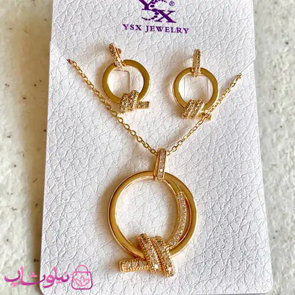 مدل نیم ست طلا تیفانی