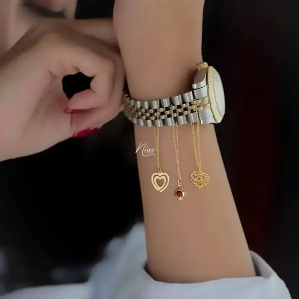 مدل آویز ساعت طلا