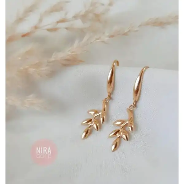 مدل گوشواره طلا بلند