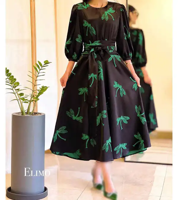 مدل لباس خانگی بلند