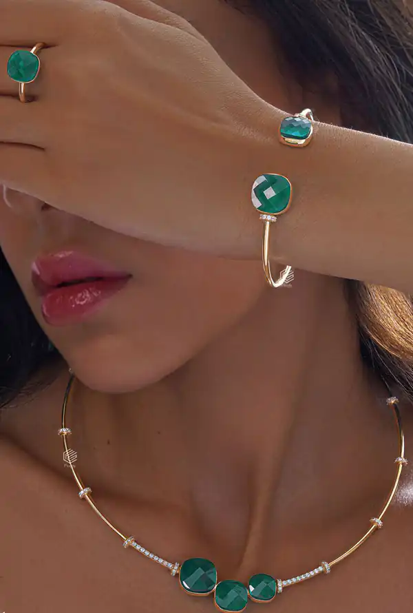 مدل سرویس طلا ساده