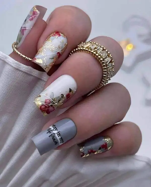طراحی ناخن جدید دخترانه