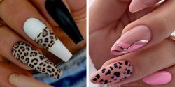 طراحی ناخن پلنگی + بهترین طرح های ناخن پلنگی زنانه