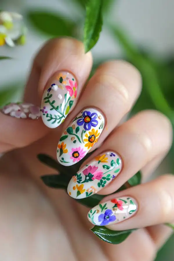 طراحی ناخن تابستانه