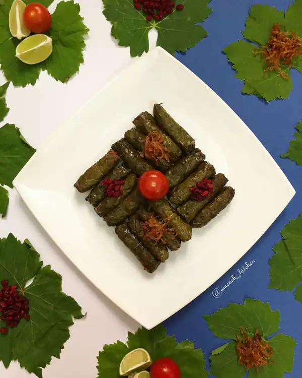 تزیین دلمه