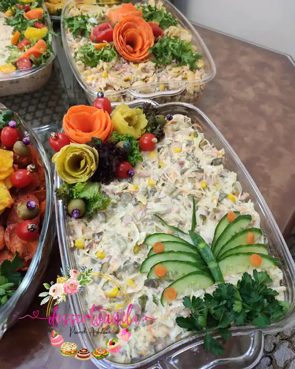 تزیین سالاد اندونزی