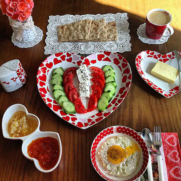 تزیین صبحانه
