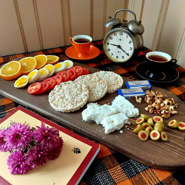 تزیین صبحانه