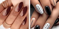 طراحی ناخن دخترانه ساده + طرح های ساده و دخترانه برای ناخن