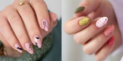 طراحی ناخن جدید ساده + طرح های ساده و شیک برای روی ناخن
