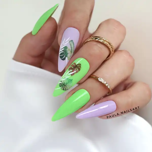 طراحی ناخن جدید شیک