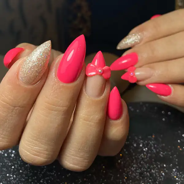 طراحی ناخن پاپیون