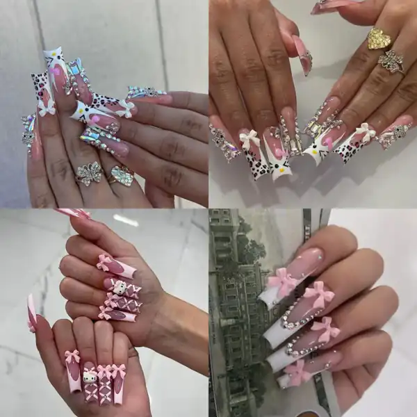طراحی ناخن پاپیون