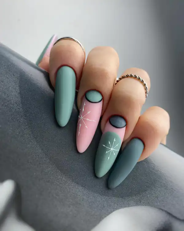 طراحی ناخن ساده و جدید