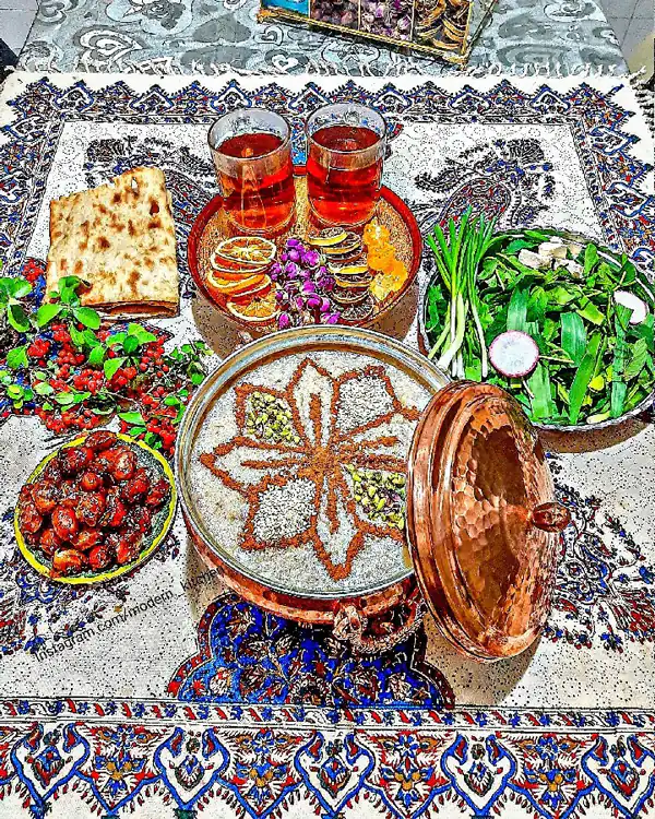 تزیین حلیم