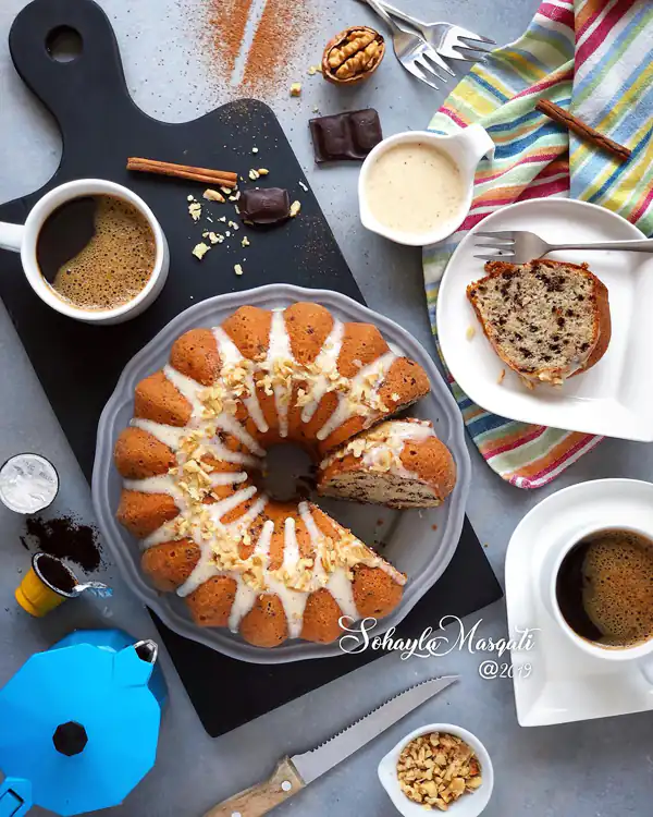 تزیین کیک ساده