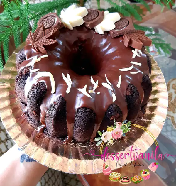 تزیین کیک ساده