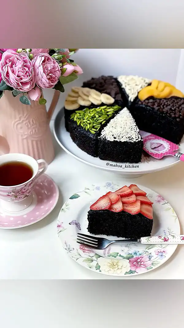 تزیین کیک ساده