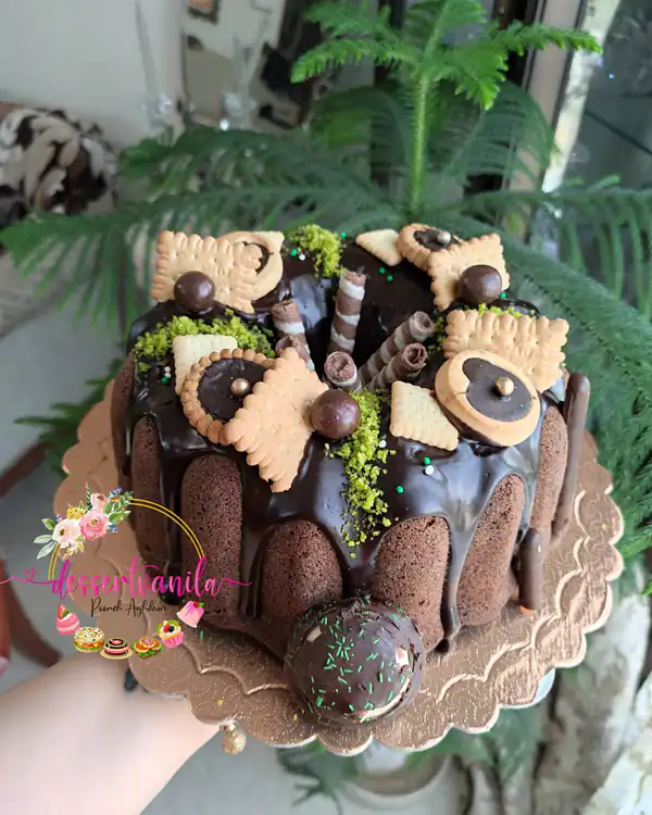 تزیین کیک ساده