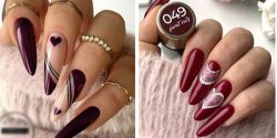 عکس طراحی ناخن قلبی + زیباترین طرح ناخن های قلبی قرمز