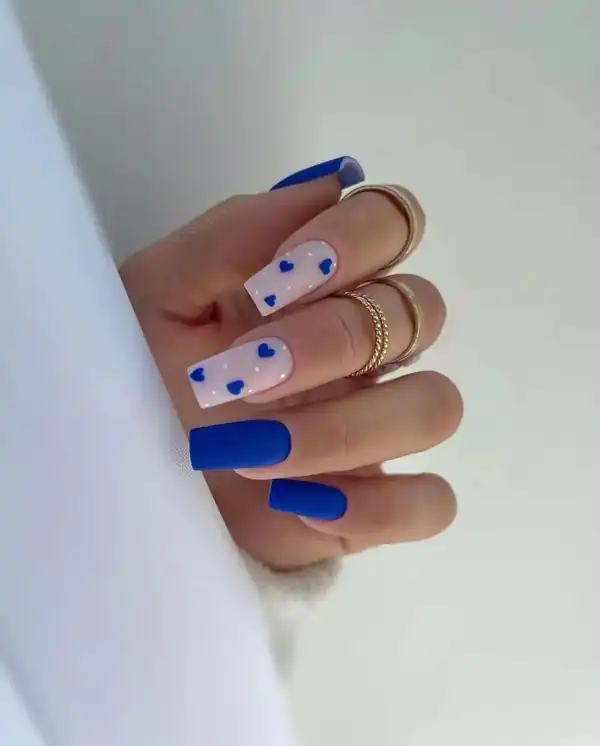 طراحی ناخن مدل قلب