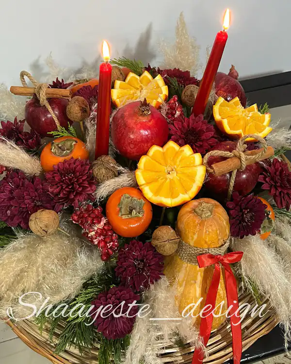 ایده تزیین شب یلدایی