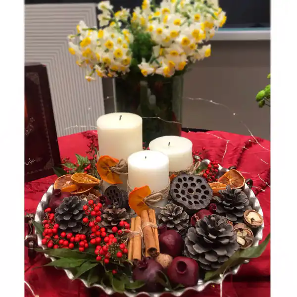 سینی شب یلدا برای عروس