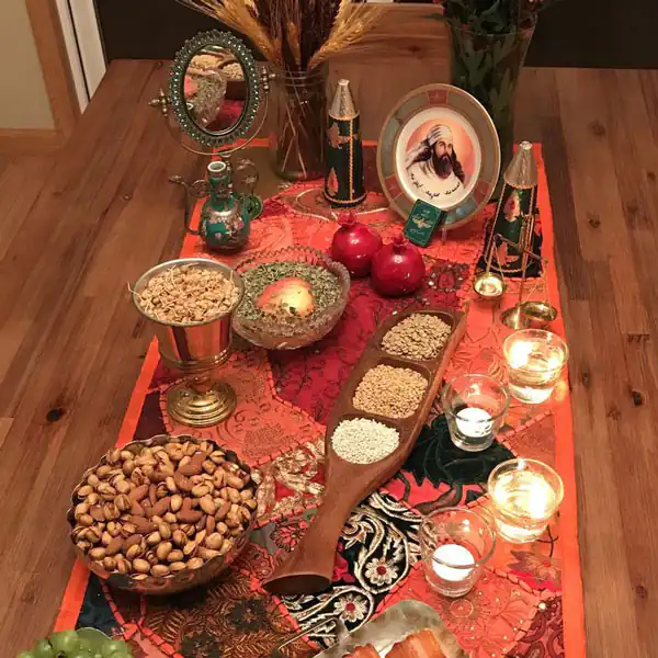 تزیین شب یلدا ۱۴۰۳
