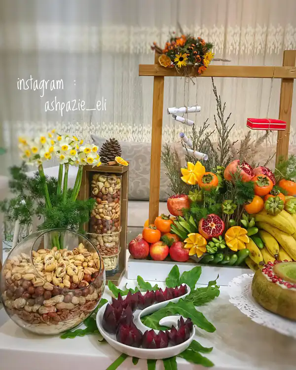 تزیین شب یلدا