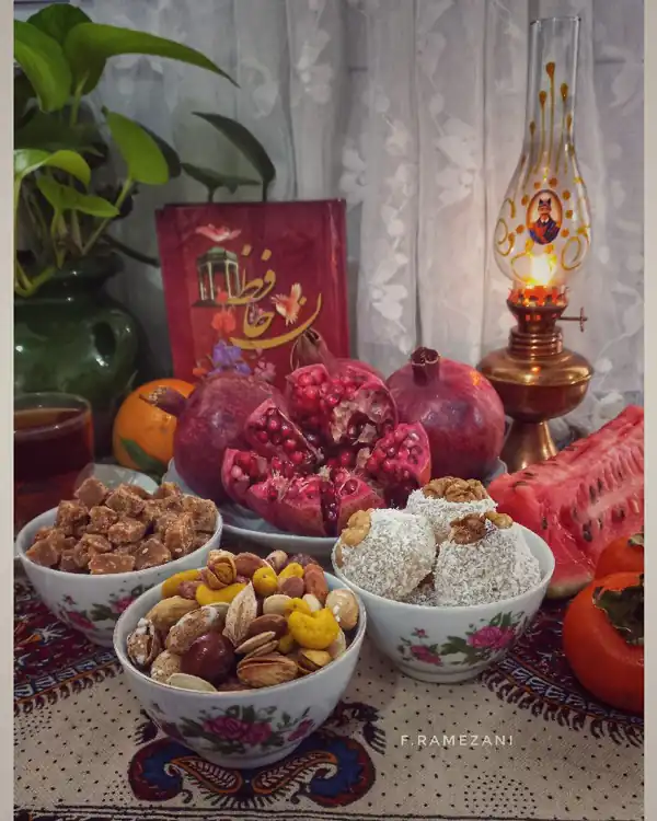 تزیین شب یلدا آسان