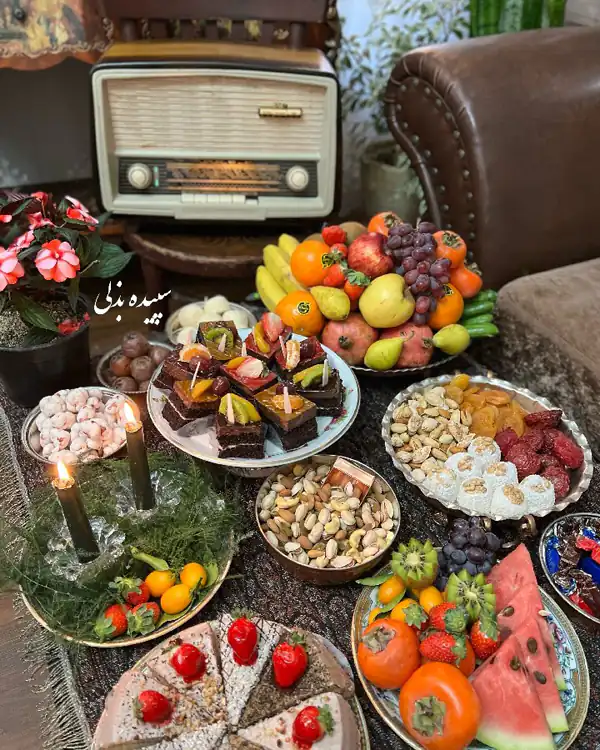 تزیین شب یلدا آسان