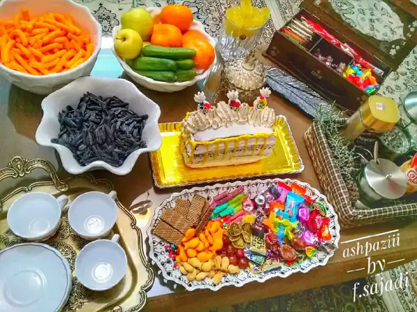 ایده تزیین شب یلدا ساده