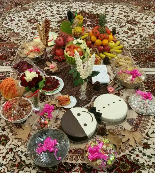 ایده تزیین شب یلدا ساده