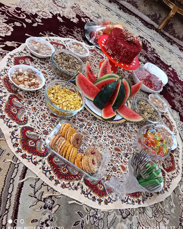ایده تزیین شب یلدا ساده