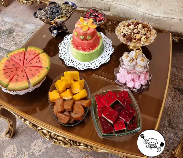 ایده تزیین شب یلدا ساده