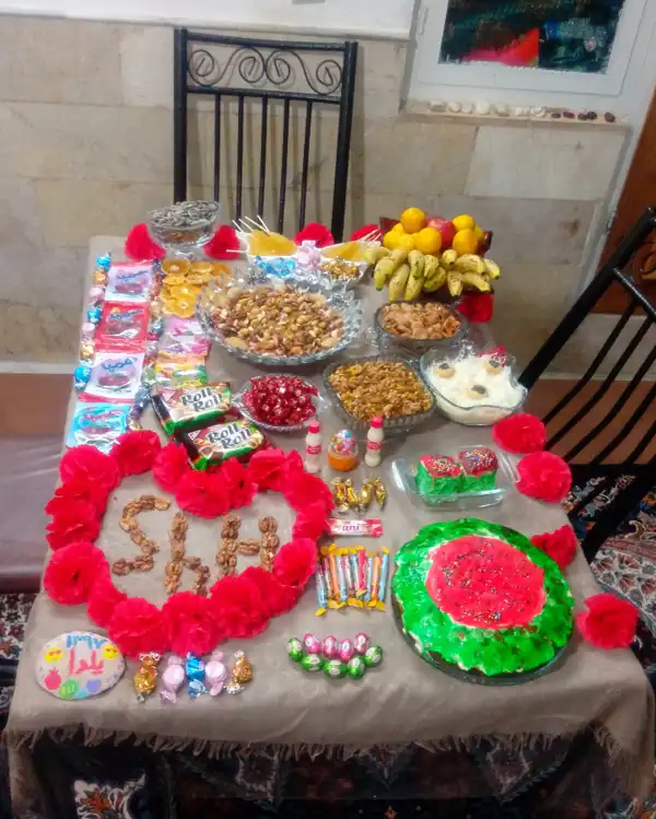 ایده تزیین شب یلدا ساده