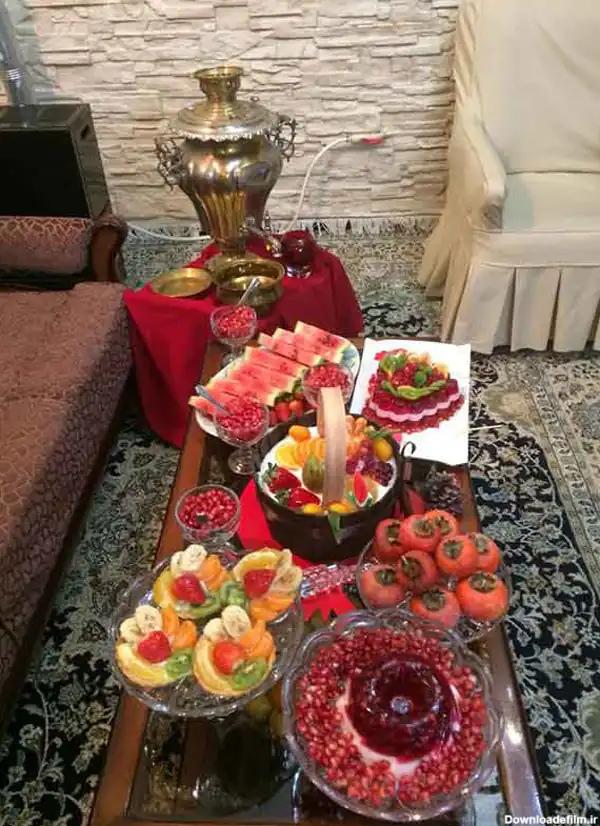 ایده تزیین شب یلدا ساده