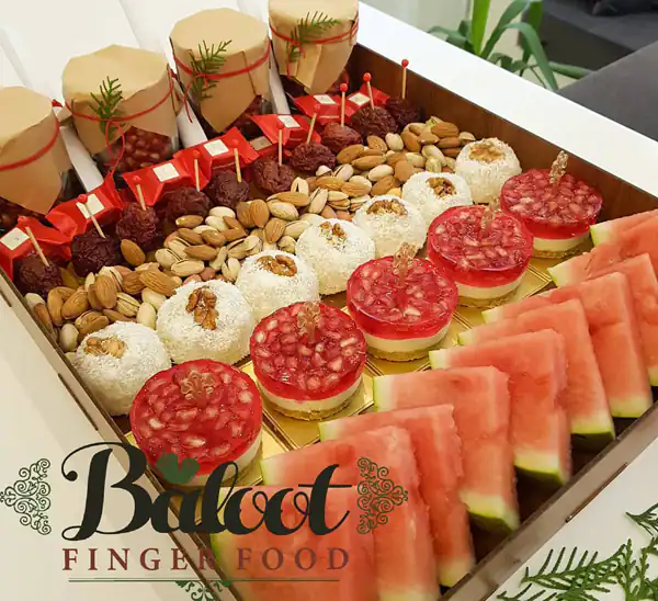 تزیین سینی شب یلدا