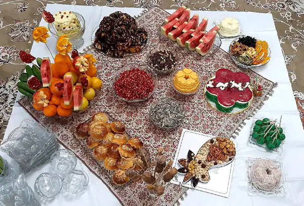 تزیین یلدایی
