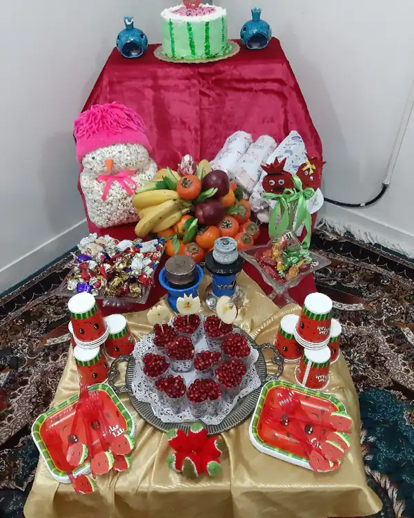 تزیین یلدایی