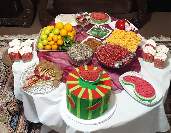 تزیین یلدایی
