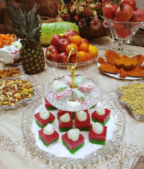 تزیین یلدایی