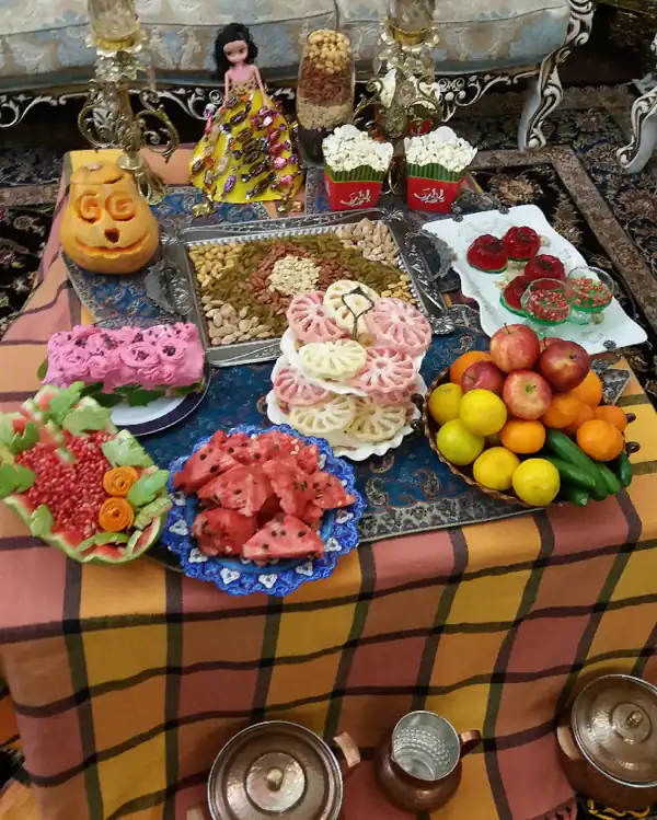 تزیین یلدایی